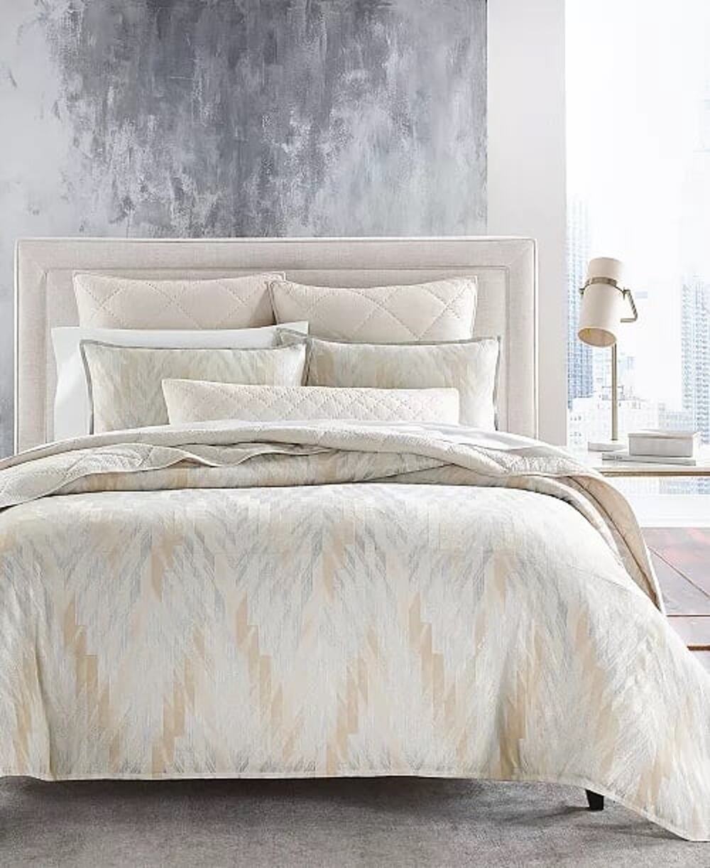 Textured Chevron 3-Pc. Comforter Set, Full/Queen